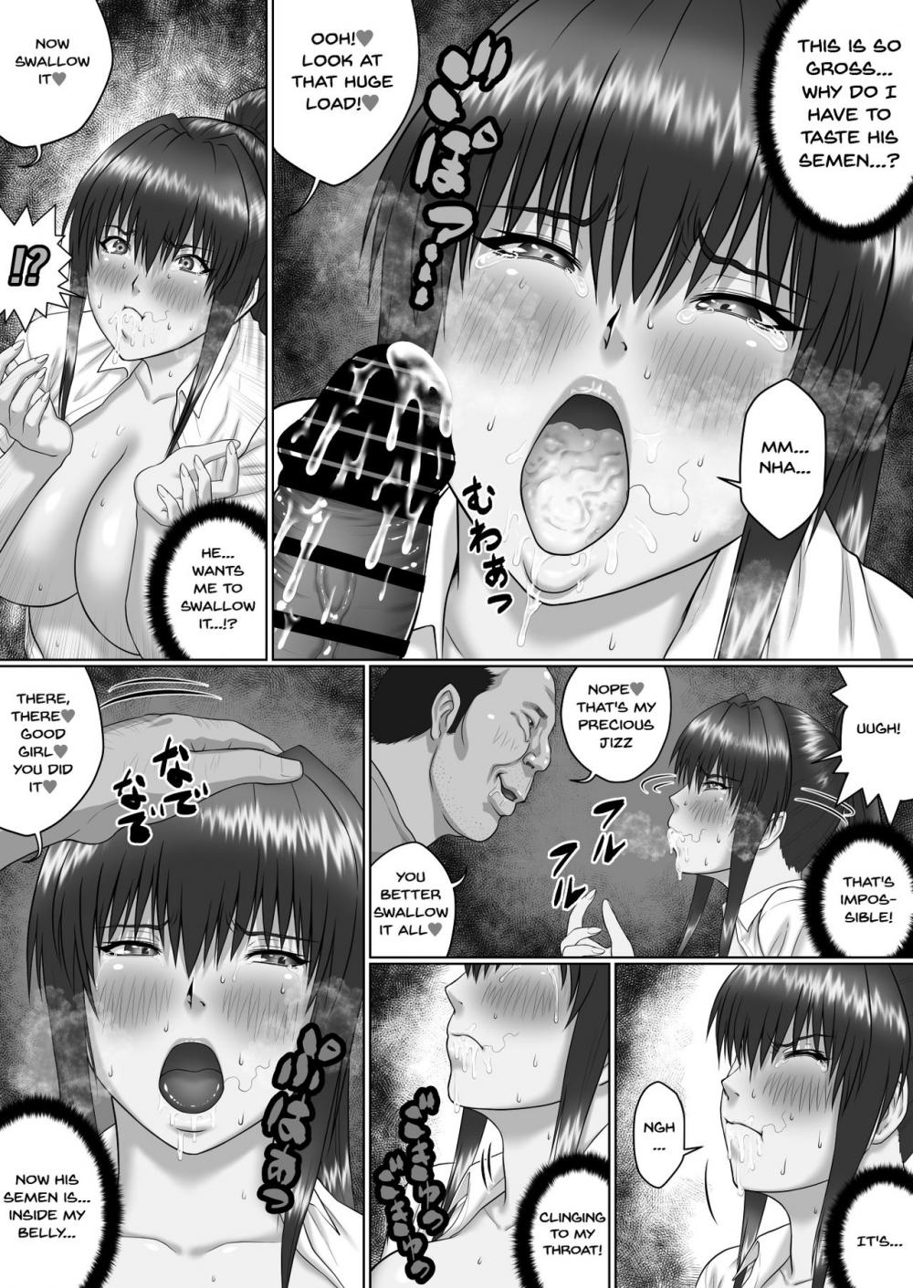 Hentai Manga Comic-A Woman Cant Get Away After Being Targeted By This Horny Old Man ~Senaga Saki Hen Vol. 2-Read-12